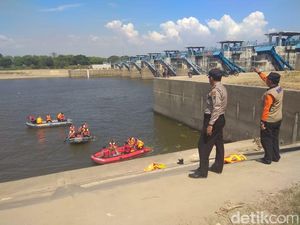 Asyik Mancing, Dua Anak Tenggelam di Bengawan Solo