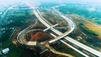 Sebagian seksi dari ruas tol Bocimi ditarget beroperasi pada bulan Juli 2018 mendatang. Seksi tersebut adalah seksi I dari Ciawi menuju Cigombong sepanjang 15,35 km. Istimewa/Waskita Karya.