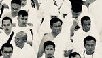 Potret Hitam Putih Saat Prabowo Umrah