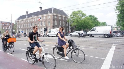 Foto: Amsterdam Si Kota Sepeda