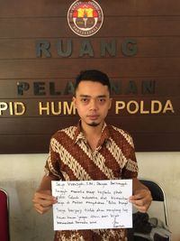 Hina Polisi 'Bungul', Pria ini Diciduk dan Minta Maaf