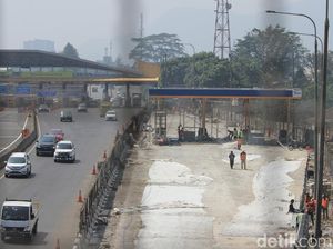Urai Antrean Mobil Pemudik, 3 Pintu Dibangun di Tol Cileunyi