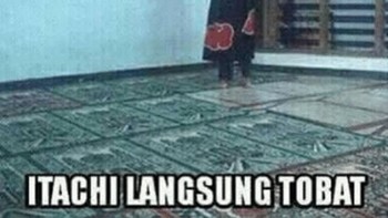 Bukan cuma Avengers, Uchiha Itachi juga sudah tobat. (Foto: Internet)