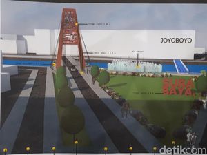 Surabaya akan Punya Jembatan Baru di Joyoboyo