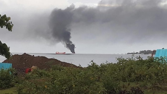 Usai Tikam ABK, Andreas Bakar Kapal di Ambon