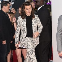 Penampilannya yang berani bereksperimen tak selalu mengundang pujian. Ia pernah mengenakan setelan jas motif floral dan disebut seperti memakai bahan dari sofa tua milik neneknya. Foto: Getty Images