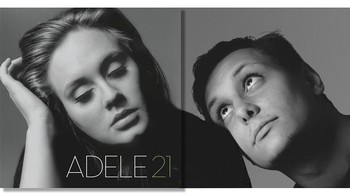 Bersandar di album 21 milik Adele. Foto: instagram.com/igor.lipchanskiy