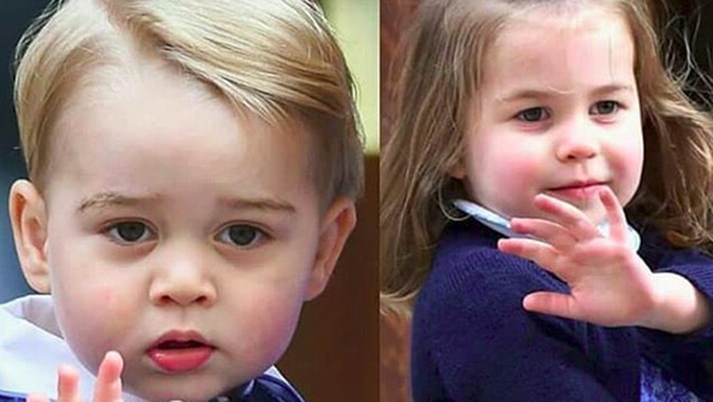 Wah! Pangeran George dan Putri Charlotte Ikut Demam Piala Dunia/ Foto: instagram Wah! Pangeran George dan Putri Charlotte Ikut Demam Piala Dunia/ Foto: instagram
