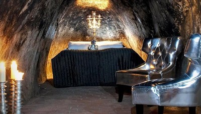 Foto: Kamar Hotel di Kedalaman 115 Meter