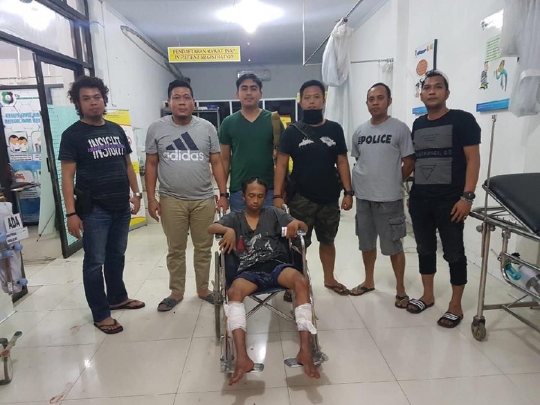 Hendak Kabur, Buron Kasus Pembunuhan di Makassar Ditembak Hendak Kabur, Buron Kasus Pembunuhan di Makassar Ditembak