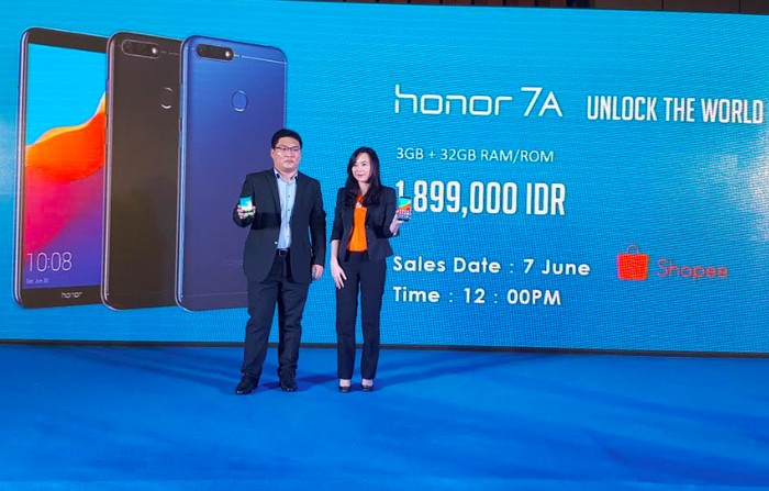 Honor 7A meluncur di Jakarta (Muhamad Imron Rosyadi/detINET) Honor 7A meluncur di Jakarta (Muhamad Imron Rosyadi/detINET)