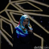 Nala Rahmawati merupakan finalis asal Lampung yang memiliki bakat tausyiah. Nala pun terpilih sebagai juara kedua Sunsilk Hijab Hunt 2018. Foto: Nico/Detikcom, Pradita/Detikcom