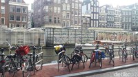 Selamat datang di Kota Sepeda Amsterdam (Afif Farhan/detikTravel)