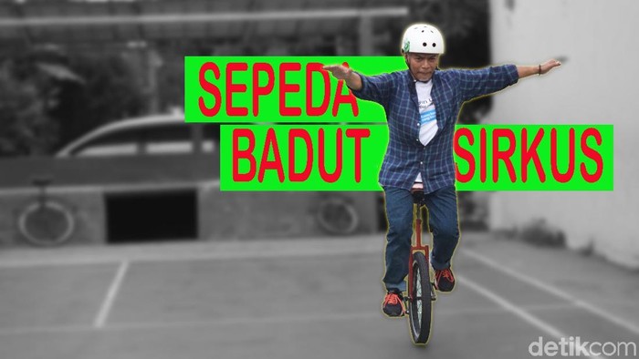 Mengenal Unicycle, Sepedanya Badut Sirkus