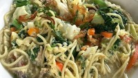 Ini bakmi godog milik warung Pak Lanjar, Jogja. Pecinta kuliner Jogja pasti tahu soal rasa bakmi godog di warung ini. Foto: Instagram kulinerjogjaenak