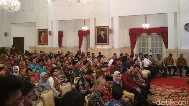 BPK Serahkan Hasil Pemeriksaan Keuangan Pemerintah ke Jokowi