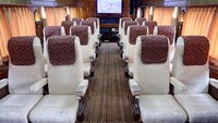  7 tipe kereta mewah itu yakni Kereta Bali, Nusantara, Toraja, Jawa, Sumatera, Imperial, dan Priority. Dok. Kereta Api Pariwisata.