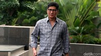 Mantan Wakil Ketua Banggar DPR Mirwan Amir tiba di gedung KPK.