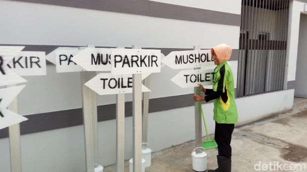 Salah satu sudut rest area di Tol Semarang.