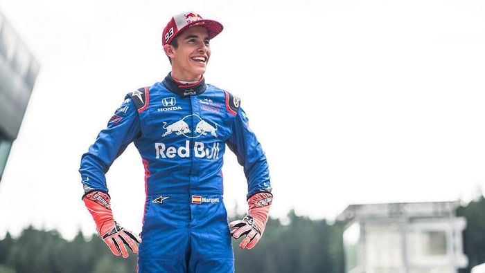 Marc Marquez mendapatkan kesempatan untuk menjajal mobil Formula 1 (Foto: Instagram @marcmarquez93) Marc Marquez mendapatkan kesempatan untuk menjajal mobil Formula 1 (Foto: Instagram @marcmarquez93)