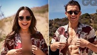 Tori meniru foto Tom Holland dari photoshoot bersama GQ. Dok. Instagram/toribryanne