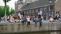 Kanal di Amsterdam terancam turis bandel (Afif Farhan/detikTravel)