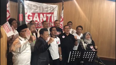 Gaya Mardani hingga Fadli Zon Rekaman Lagu #2019GantiPresiden