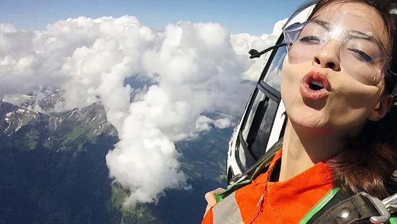 Sandra Olga Skydiving (sandraolga/Instagram) Sandra Olga Skydiving (sandraolga/Instagram)