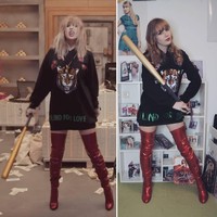 Kreasi Lotte terpajang di akun Instagram-nya, @teatimetay13 yang saat ini telah memiliki lebih dari 38.000 followers. Foto: Instagram/@teatimetay13