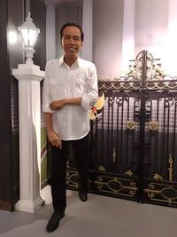 Patung Lilin Jokowi di Madame Tussauds Singapura.