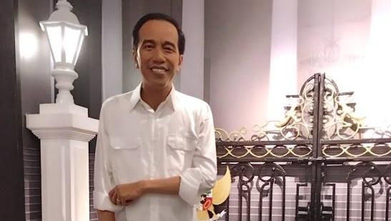 Patung lilin Jokowi (Madame Tussauds Singapore/Facebook) Patung lilin Jokowi (Madame Tussauds Singapore/Facebook)