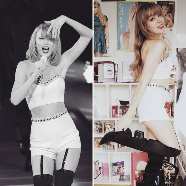 Hobinya ini juga memotivasi Lotte untuk meneruskan pendidikannya di sekolah fashion. Foto: Instagram/@teatimetay13