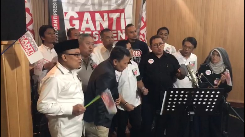 Mardani-Fadli-Amien Rais Rekaman Lagu #2019GantiPresiden Mardani-Fadli-Amien Rais Rekaman Lagu #2019GantiPresiden