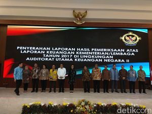 Laporan Keuangan 13 Kementerian/Lembaga Dapat Penilaian WTP