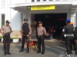 Selama Mudik, KAI Yogya Terjunkan K-9 dan Tambah Petugas Perlintasan