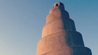 Menara spiralnya bernama Malwiya yang memiliki makna menara melilit. Ada tangga yang tersedia untuk bisa sampai ke atas. (Instagram)