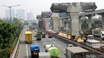 H-10 Lebaran Proyek Tol Layang Jakarta-Cikampek Disetop