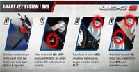 Penggunaan Smart Key System pada Lexi S (Foto: dok. Yamaha)
