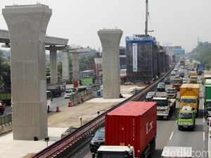 Antisipasi Macet Mudik, Proyek di Tol Cikampek Disetop Sementara