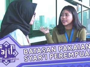 Memahami Batasan Pakaian Syari