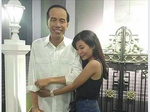 PDIP: Pelukan Kagum Gadis ke Patung Menunjukkan Jokowi Favorit
