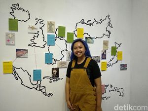 Lepas dari Keramik, Zia Fauziana Eksplorasi Meme Ikan Pari Anak Durhaka