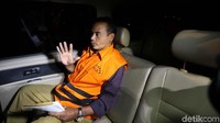 TSD (Tasdi) ditahan selama 20 hari ke depan di Rutan Cabang KPK Cabang Jakarta Timur.