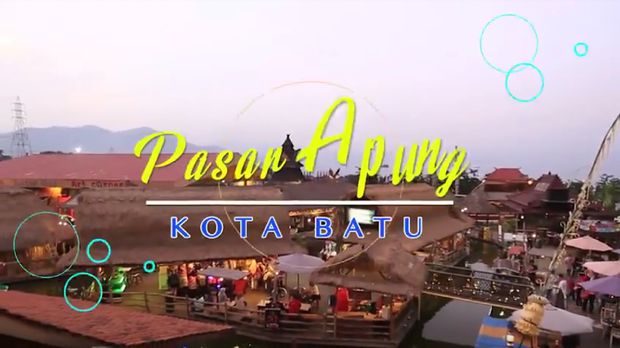 pasar apung kota batu
