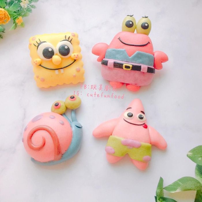 Imut Menggemaskan 10 Bakpau Spongebob Hingga Karakter One Piece Ini