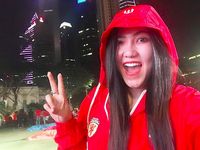 Via Vallen, Fans Berat MU yang Dilecehkan Pesepakbola
