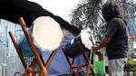 Pedagang Bedug Menjamur Jelang Lebaran