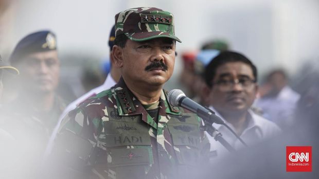 Panglima TNI Hadi Tjahjanto menggantikan Gatot Nurmantyo di FORKI.