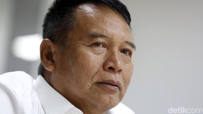 Cagub Jabar TB Hasanuddin menjalani syuting Blak-blakan DCandidate detikcom di Jakarta