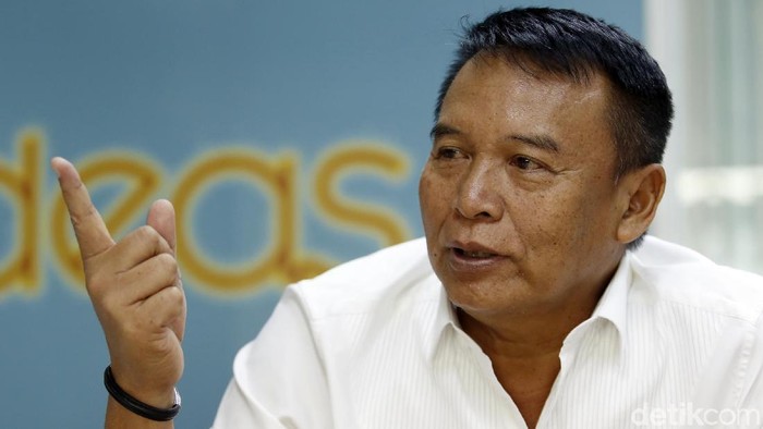 Cagub Jabar TB Hasanuddin menjalani syuting Blak-blakan DCandidate detikcom di Jakarta